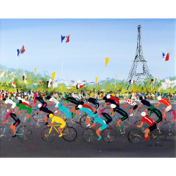 Tour de France greetings card cycling greetings card