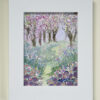 Cherry Blossom 4 original acrylic woodland painting vibrant