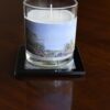 Summer at the needles glass candle fragranced sandlewood scaled