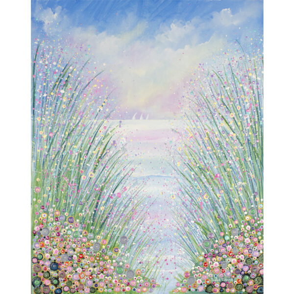 seaside-flower-painting-taken-from-a-painting-called-seaside-symphony-by-isle-of-wight-artist-julia-tanner