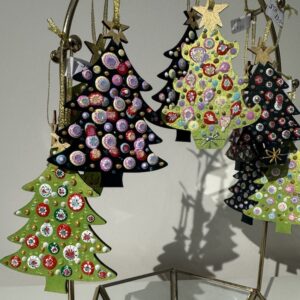 Hand Painted Christmas Tree Decorations