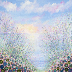 The End of a Perfect Day - Hand Embellished Canvas Print