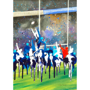 The Calcutta Cup - A2 Fine Art Rugby Print